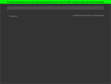 Tablet Screenshot of mini-games.com